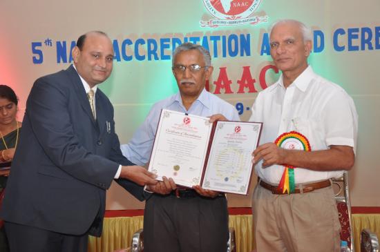 NAAC Accreditation Certificate(B+)